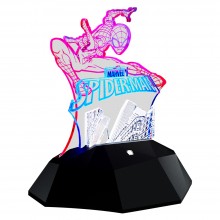 Infothink Marvel Avengers SPIDERMAN 3D Line Lamp